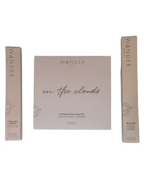 Wander Beauty Soft Pink 'In The Clouds' Eyeshadow Palette & Eye Essentials